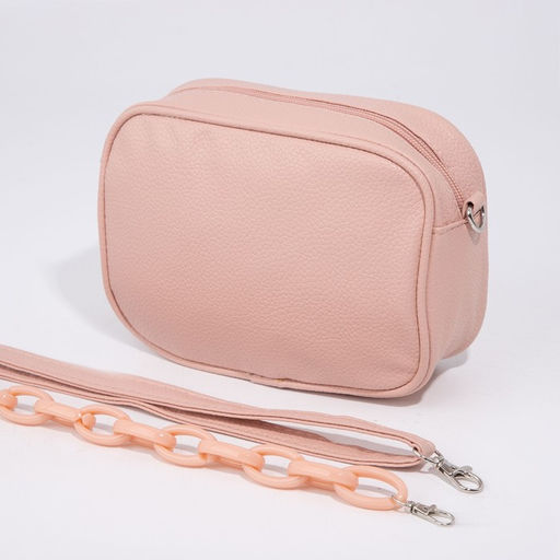 Сумка кросс-боди на молнии, цвет розовый - Nazamok фото 8