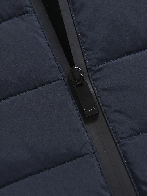 Куртка мужская стёганая с капюшоном с графеновой подкладкой бежевого цвета 9625_1B - Valianly фото 36