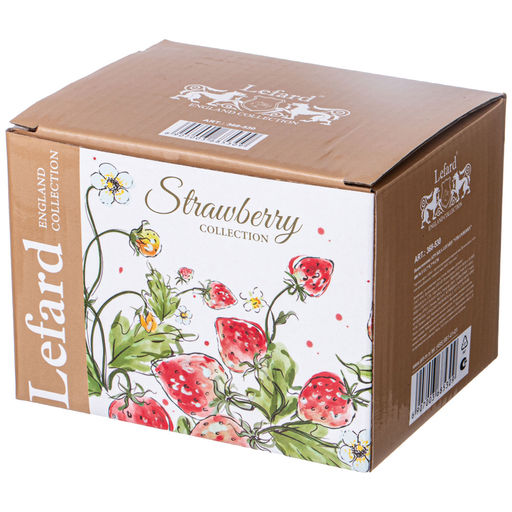 КРУЖКА LEFARD STRAWBERRY 400 МЛ 13,7*9,7*9 СМ(КОР=24ШТ.)  фото 2