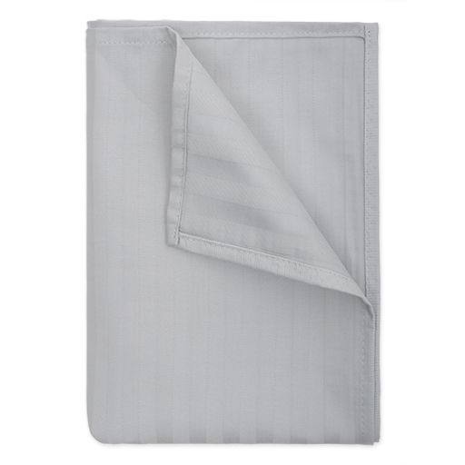 Простыня HoReCa 180х217, страйп-сатин, 100% хлопок, пл. 125 гр./кв. м., Белый песок ОП - Традиция фото 9