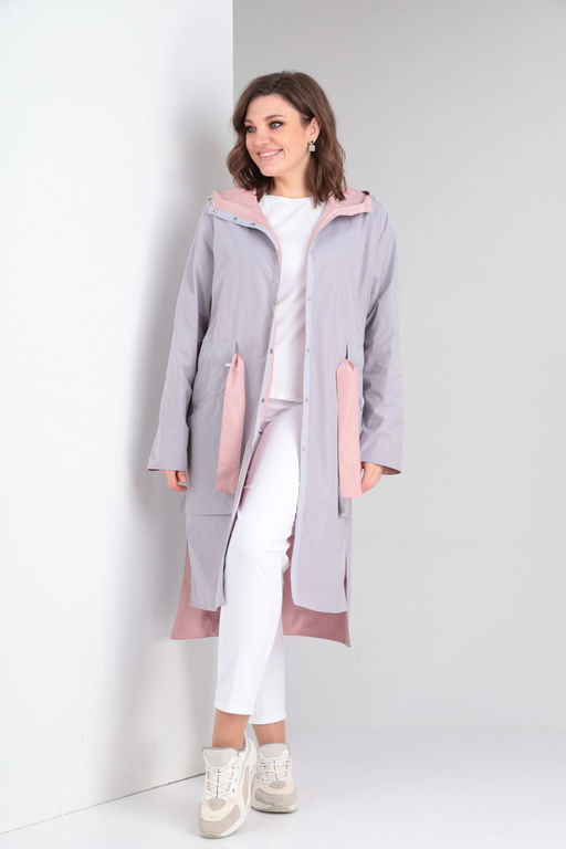 Куртка Diamant 1914-Р беж-какао фото 413