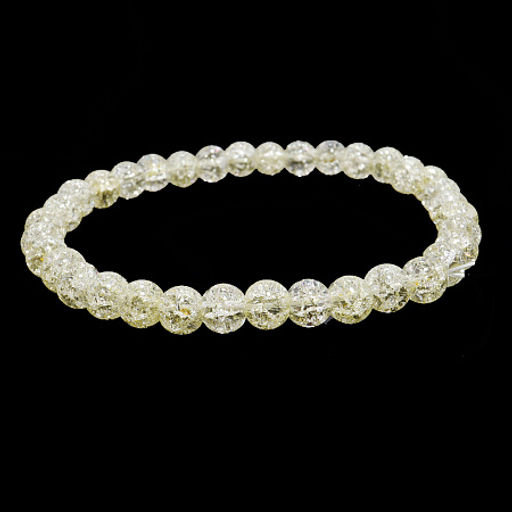 Браслет из камня Сахарный кварц солнечный дарует карьерный рост, привлекает успех 6мм