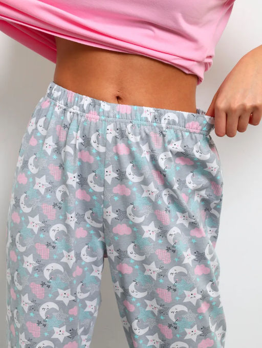 Пижама женская кор. рукав Today луна - Амадэль фото 7