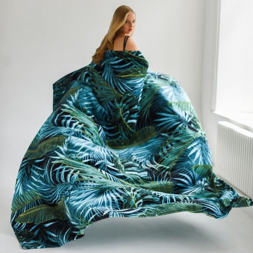 Плед Павлина Амазония, 150х200см, аэрософт 190г/м, полиэстер  фото 6