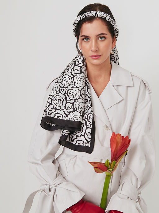 Большой, мягкий, тонкий и очень нежный двусторонний палантин - Tantino фото 6