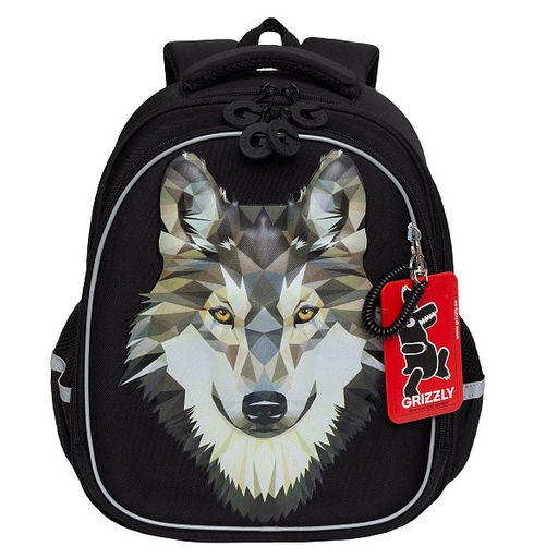 RAz-087-3 new Рюкзак школьный с картхолдером на держателе - Grizzly фото 25