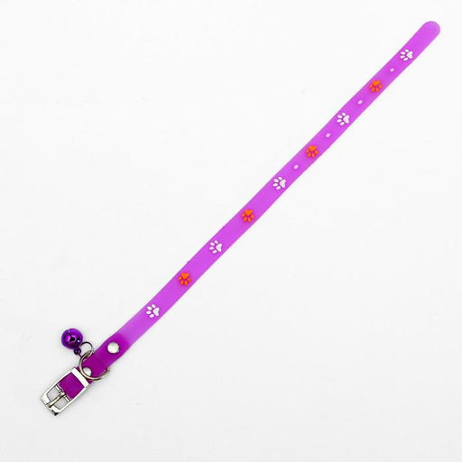 Ошейник из морозостойкого мягкого пластика Лапки, 28, 5 х 1 см, микс цветов - Пижон фото 4