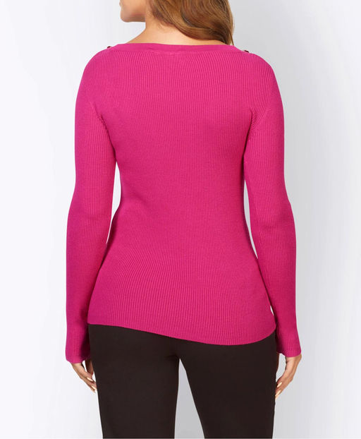 Пуловер, розовый - Ashley brooke фото 4