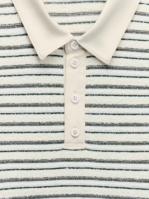 Джемпер с воротником поло / Zarina