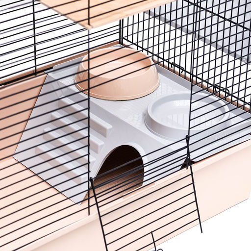 Клетка для шиншиллы Пижон №19, разборная, 58 х 40 х 49, бежевая - Simaland фото 7