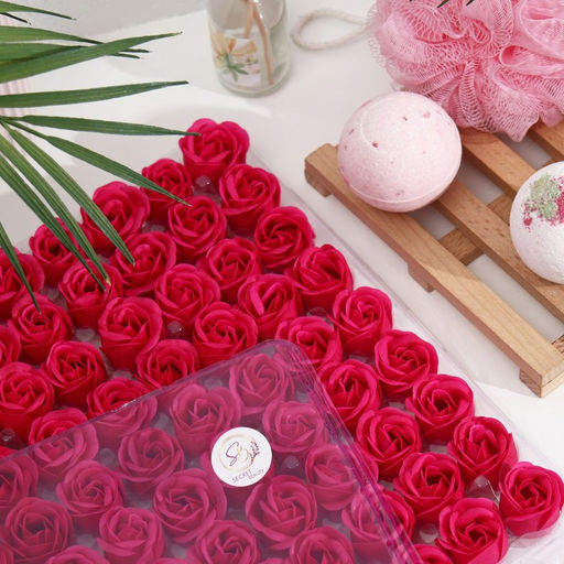 Розы мыльные фуксия, набор 81 шт. - Simaland фото 10