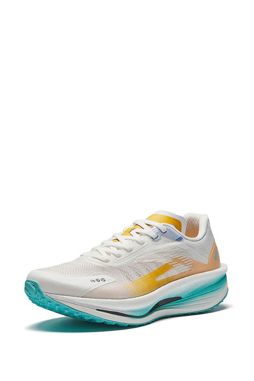 Кроссовки для бега Белый/Неоново-зеленый