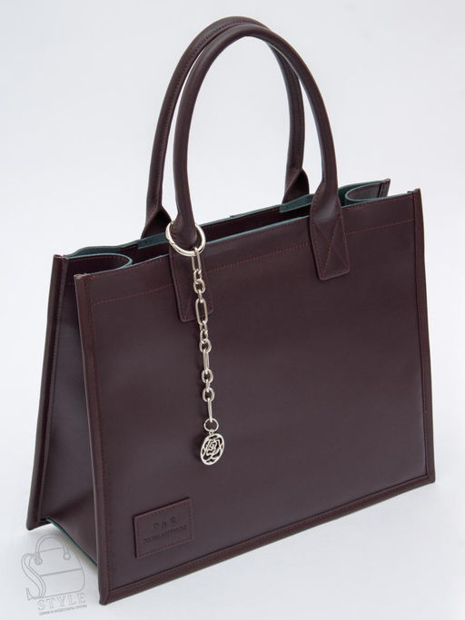 Сумка женская кожаная 1036L coffee Polina&Eiterou