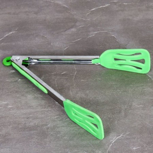 Щипцы кухонные силиконовые 27 см лопатка / GH-855 /уп 144/0,13 - Галеонтрейд фото 4