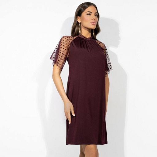 Платье с прозрачными рукавами Светиться изнутри (new) - Charutti фото 2