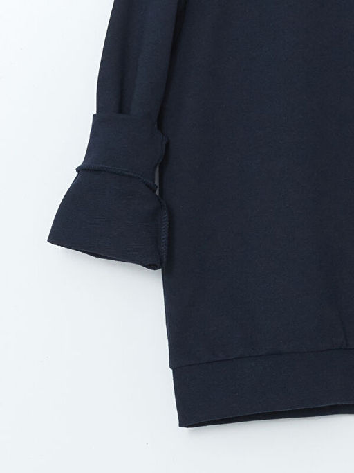 Bisiklet Yaka Erkek ?ocuk Sweatshirt - Waikiki фото 3