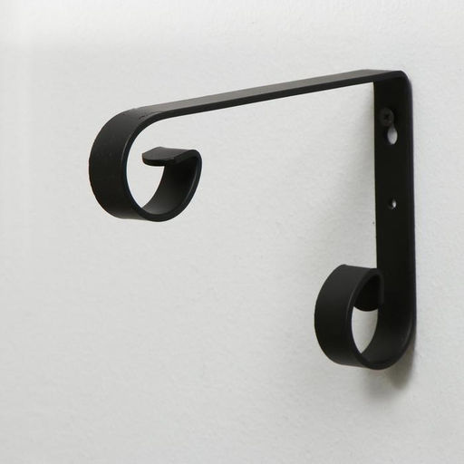 Кронштейн для кашпо, кованый, 17 см, металл, чёрный - Simaland фото 7