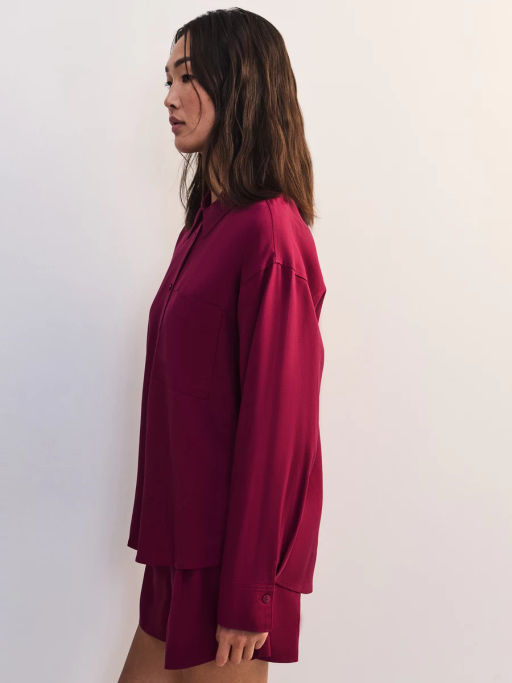 Льняная блуза свободного кроя ZR2605012008-91 / Zarina