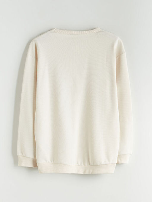 Bisiklet Yaka Erkek ?ocuk Sweatshirt