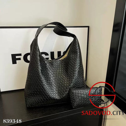 Женская сумка-тоут в ретро-плетеном дизайне - Bruno фото 4