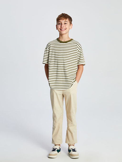 Beli Lastikli Erkek ?ocuk Jogger Pantolon