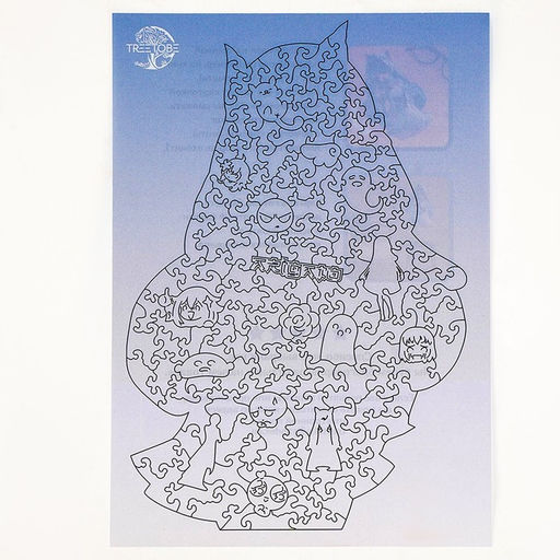 Пазлы фигурные Аниме девушка, 155 деталей - Puzzle фото 6