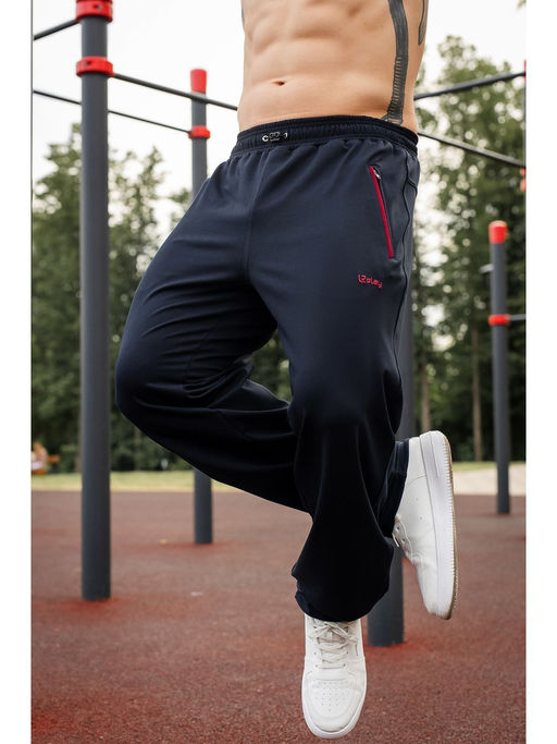 Спортивные брюки Футер 2-х нитка хлопок с лайкрой - Relay фото 14