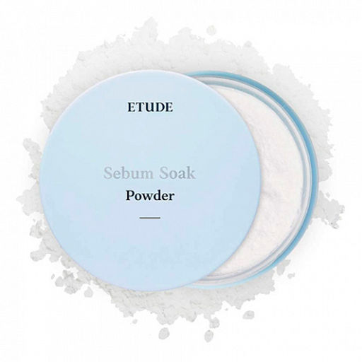 Etude House Sebum Soak Powder, 5g - Лёгкая минеральная матирующая пудра