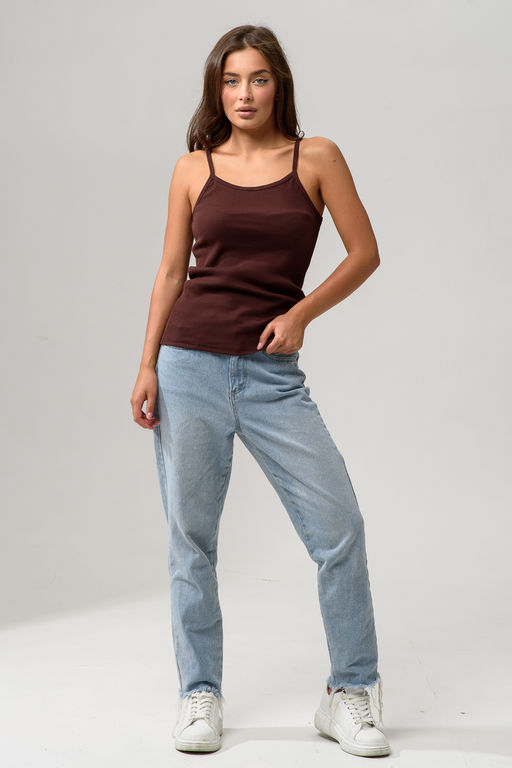 Майка Натали 14437/1 из хлопка с эластаном  фото 72