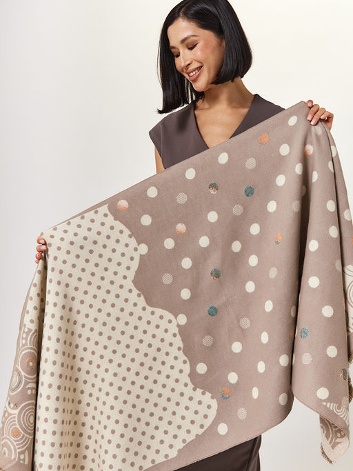 в составе ШЕРСТЬ и КАШЕМИР Большой, мягкий, теплый двусторонний палантин - Tantino фото 17