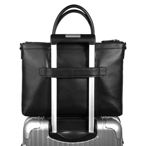 Сумка мужская, кожа, MIRONPAN 99041 Черный