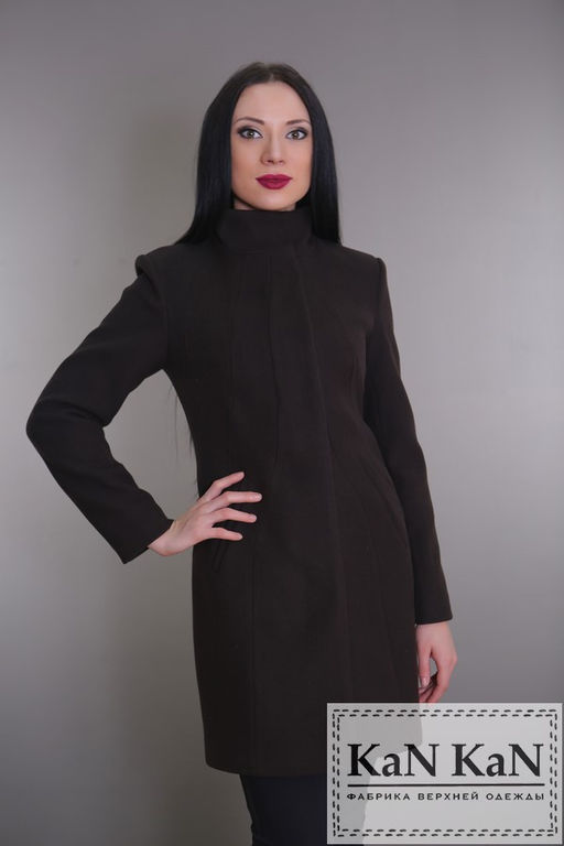Пальто 890-900 (шоколад)