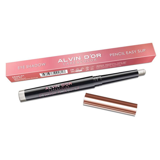 Alvin Dor AESP-01 Тени-карандаш для век Pencil easy slip тон 01 white pearl