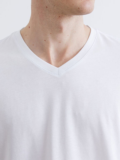 V Yaka Penye Erkek Ti??rt