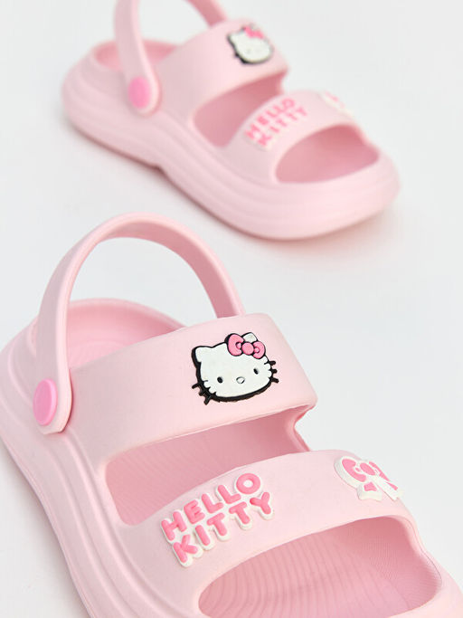 Hello Kitty Bask?l? K?z ?ocuk Sandalet