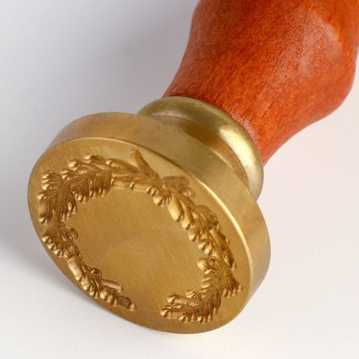 Сургучная печать «Венок», 12.5×4×4 см