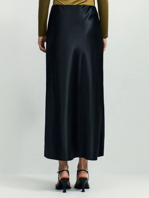 Атласная юбка миди ZR2604013505-50 / Zarina  фото 5