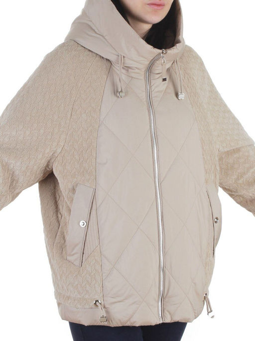 18518 BEIGE Куртка демисезонная женская