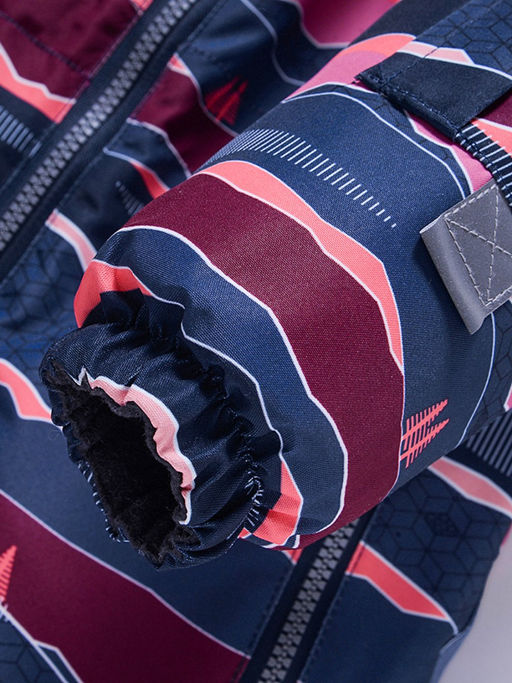 Комбинезон Valianly детский для девочки оранжевого цвета 9216O  фото 8