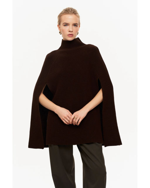 Кейп THE VERY 2439 ежевика  фото 9