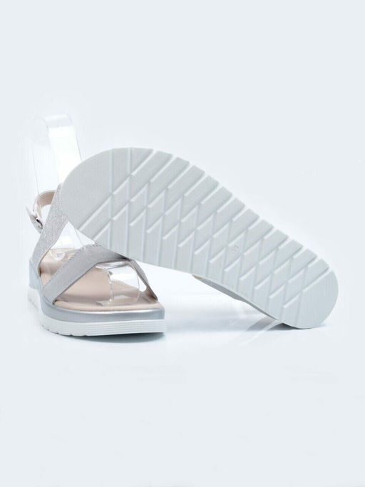 08-PED93-5 SILVER Босоножки (натуральная кожа) - Фабричный китай фото 16