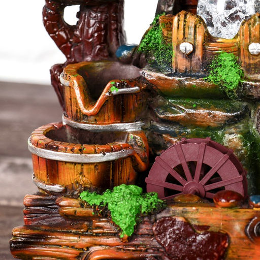 Фонтан настольный «Под деревом», 13×20×27 см, с подсветкой