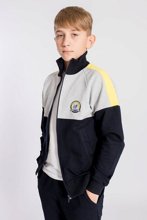 Костюм спортивный М22155Па Синий - Елена фото 2