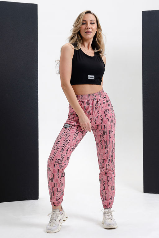 Брюки женские Натали 8453 футер с лайкрой фото 13