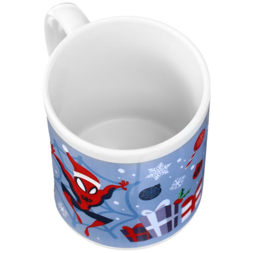 Кружка керамическая «Новый год!», 350 мл, Человек паук