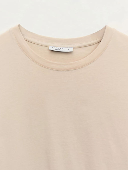 Базовая футболка из хлопка / Zarina  фото 8