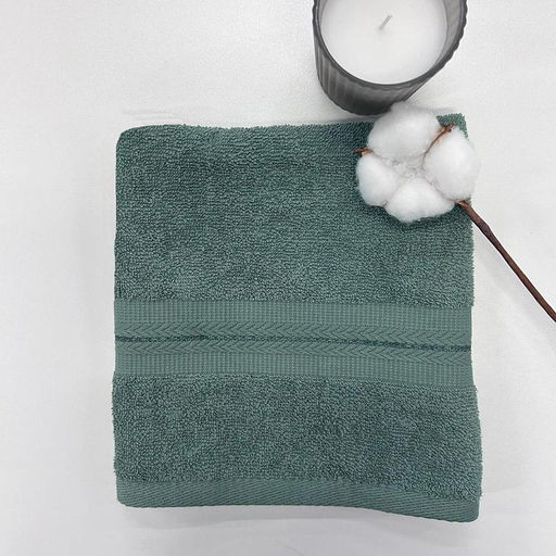 Полотенце махровое 70х140 ТМ Fine Line бордюр Колосок голубой - Тейковский хлопчато-бумажный комбинат фото 9