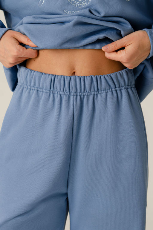 Арт. 2-540 Костюм женский с брюками 44-50 (4 шт) Цвет:Голубой - Калинка фото 26