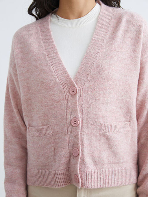 V Yaka Kad?n Triko H?rka