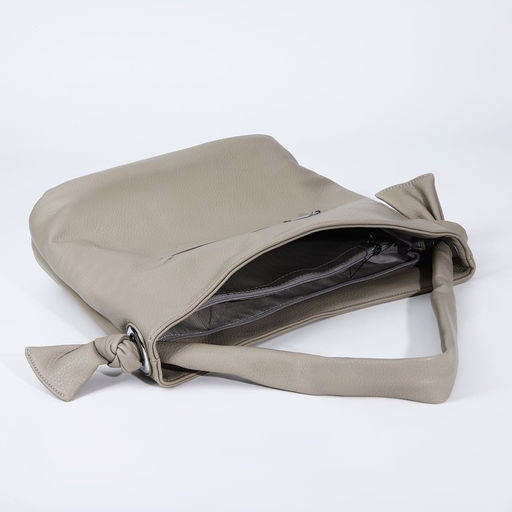 Сумка-тоут на молнии, 2 наружных кармана, цвет серый - Simaland фото 7